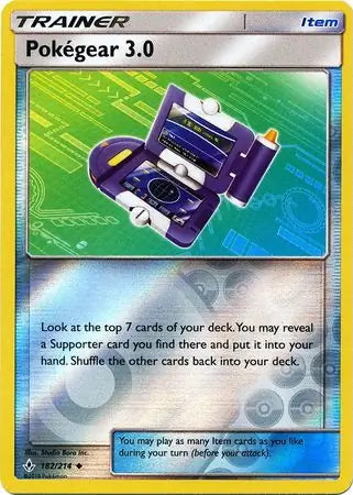 Unbroken Bonds Pokégear 3 #182/214 reverse holo